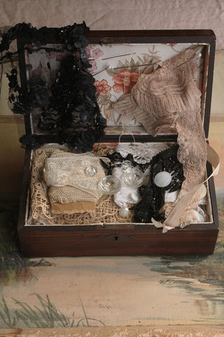 Floral Wooden Keepsake Box