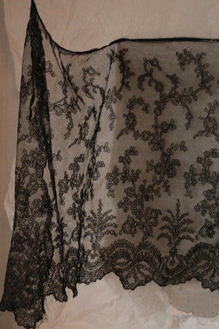 Exquisite Black Victorian Lace