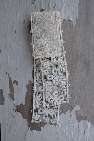 Netted, Embroidered & Applique Panel