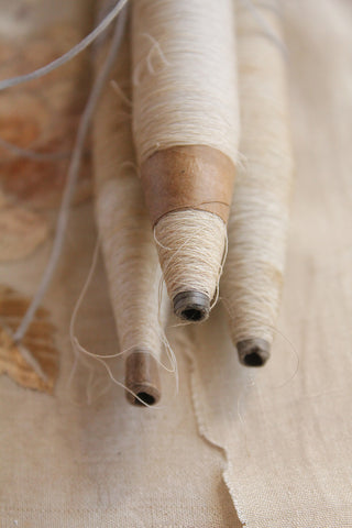Old Fine Thread Lace Bobbins Set 2