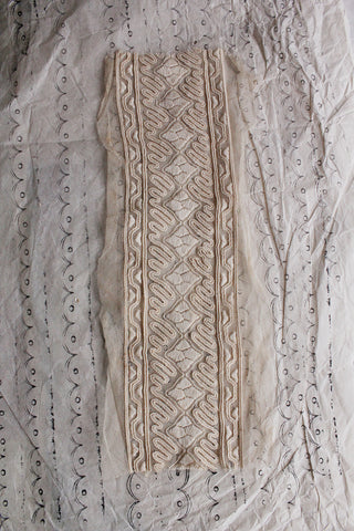 Beautiful Antique Lace Snippet - Art Deco
