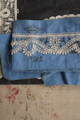 Hand Made French Lace Template Cloth