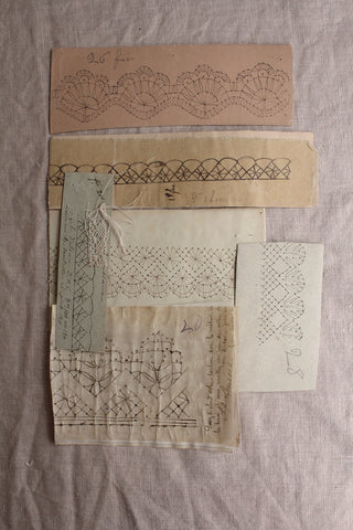 Lace Pin Template Panels - Set 2