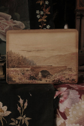 Miniature Watercolour - The Old Bridge