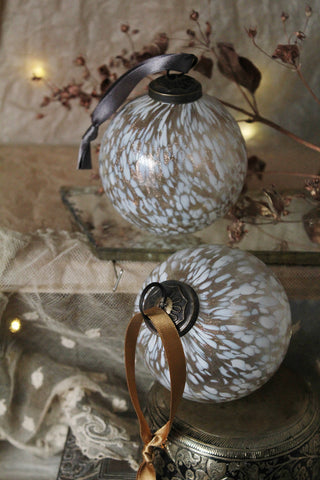 Beautiful Large Glass Decorations - Marble