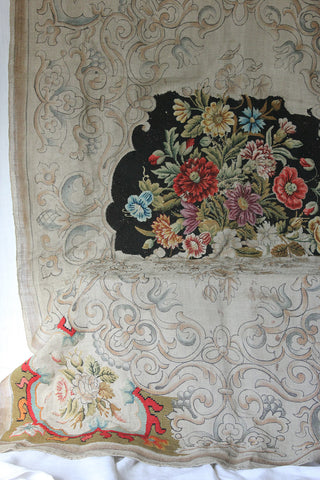 Large Unfinished French Tapestry
