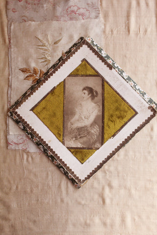 Beautiful Old Perfectly Imperfect French Chocolate Box Lid