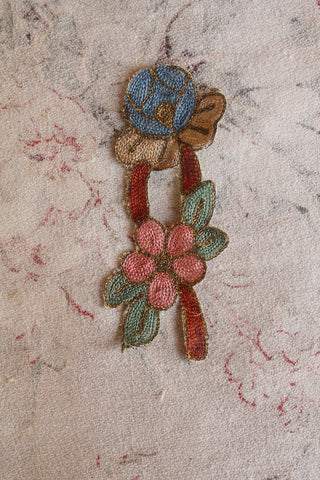 Old Floral Embroidered Motif (number two)