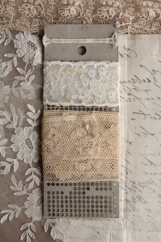 Antique Loom Card and Lace