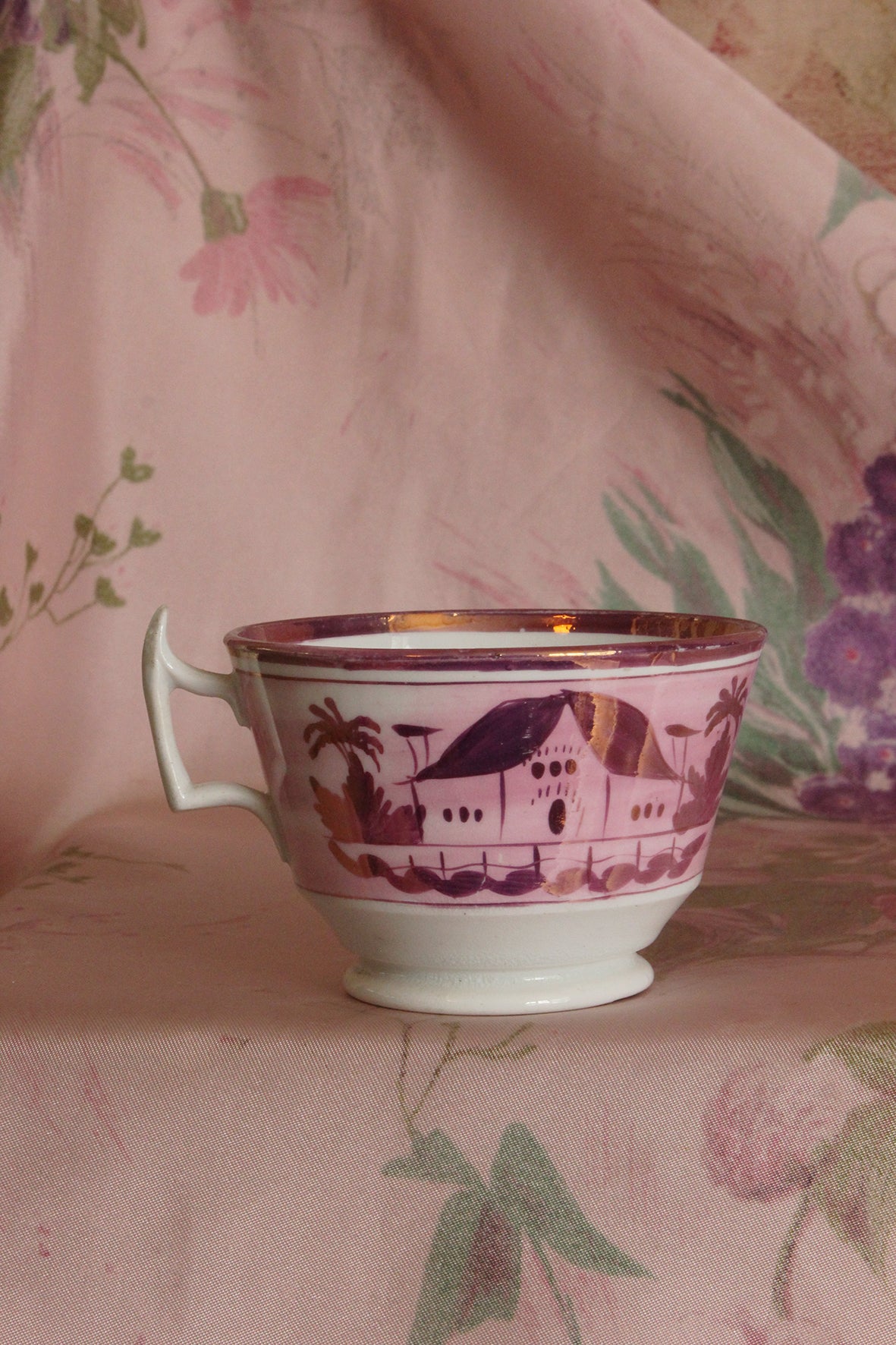 Old Lustre Tea Cup