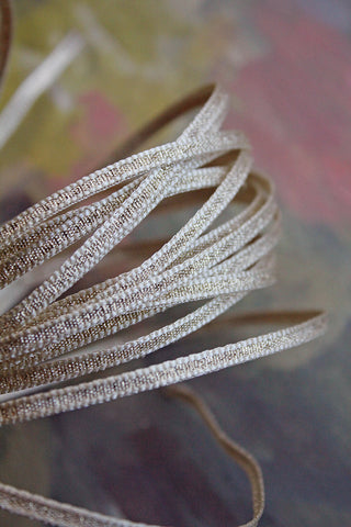 Lustre Ribbon - Gold - 3mm