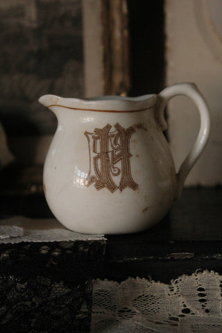 Small Monogrammed Jug