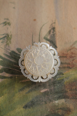 Ornate Mother of Pearl Clip