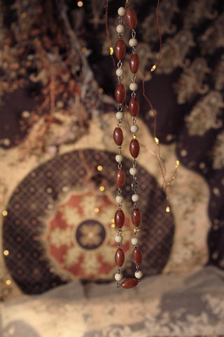 Old Necklace/Garland Wreath Decoration - Ember & Silk -  7