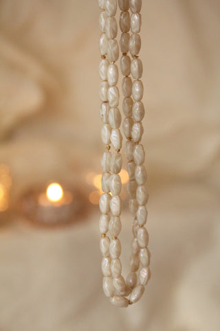 Old Glass Necklace/Garland Wreath Decoration - Classical Ethereal -  2