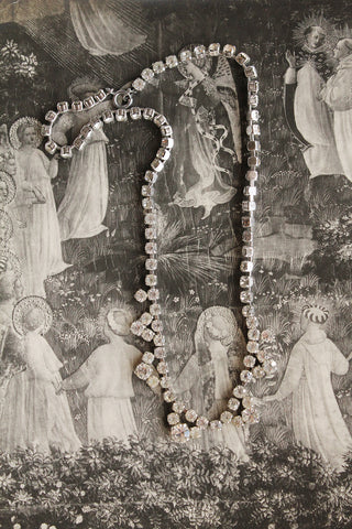 Old Necklace/Garland Wreath Decoration - Classical Ethereal - 9