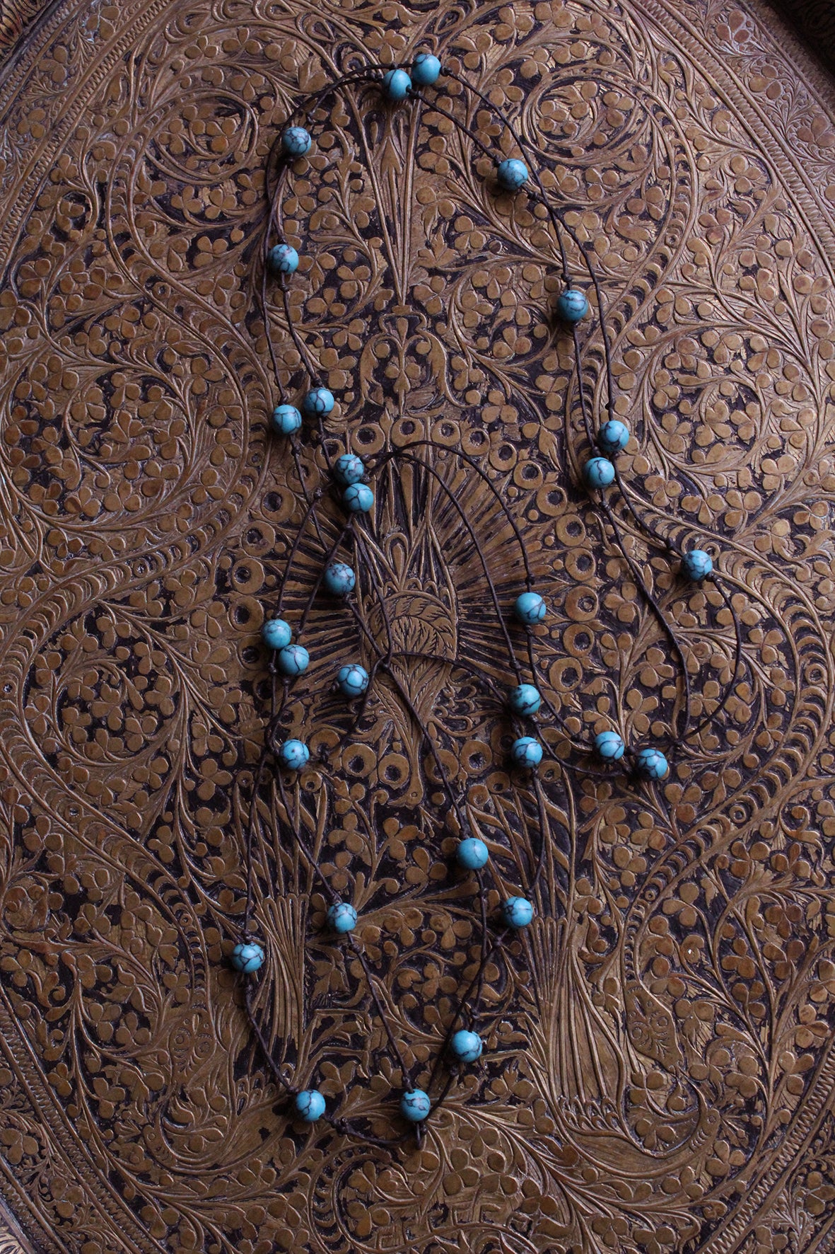 Old Necklace/Garland Wreath Decoration - The Resting Hour -  2