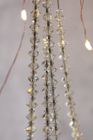 Old Necklace/Garland Wreath Decoration - Angel -  2