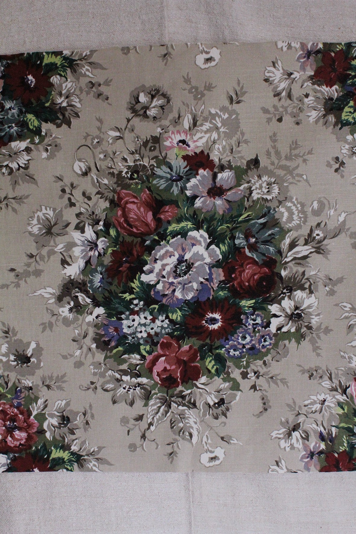 Vintage Linen Union Panel By Bernard Wardle Whitehough The Linen Garden Vintage Linen Union Panel By Bernard Wardle Whitehough The Linen Garden