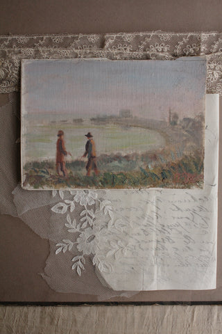 Little Vintage Oil Painting