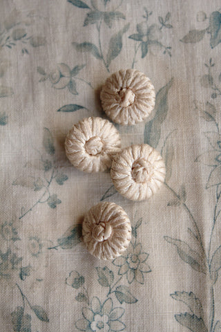 Hand Made Crochet/Woven Buttons