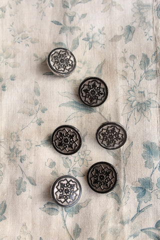 Elegant Antique Glass Buttons