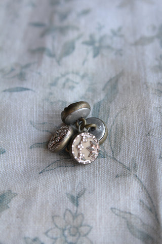 Collection of Antique Detailed Ditsy Buttons