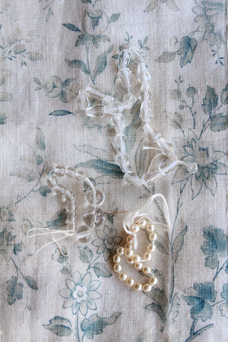 Strings of Glass Beads