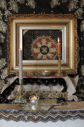 A Beautiful Large Moulded & Wooden Reclaimed Frame