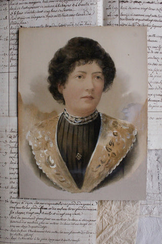 Old Portrait Print/Painting