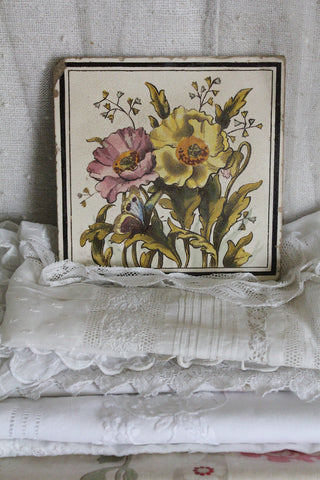 Old Heavy Brass Ornate Frame