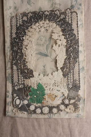 Exquisite Layered Paper Lace & Embossed Frame - Floral & Vine Archways