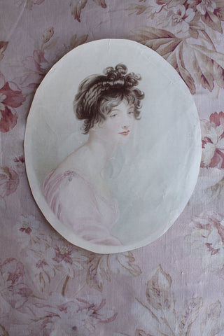 Old Bookplate - Georgiana - Duchess of Bedford