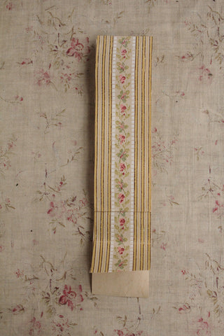 Paper Ribbon - Striped Floral - No.1
