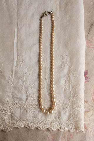 Vintage Pearl Necklace - No.3