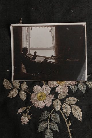Old Photograph -  Conversations by the window