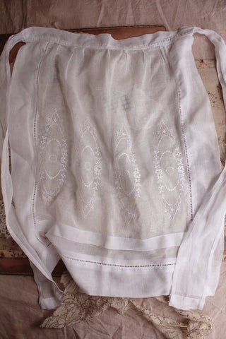 Sweet Broderie Maids Pinny