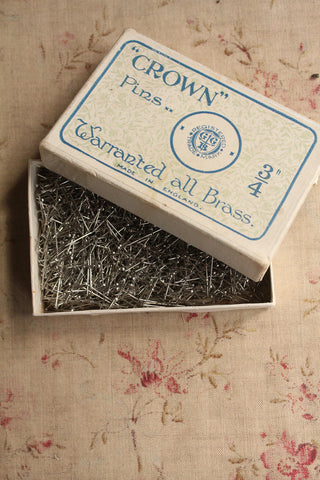 Box of Crown Pins
