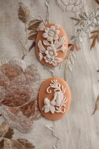 Floral Cameos - set 3