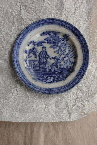 Antique Ironstone Small Plate - Pekin