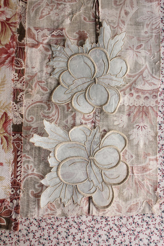 Beautiful Silk Plum Cluster Appliques