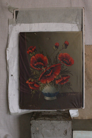 Old Postcard - Strawflower
