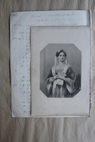 Portrait & Parchment - Queen Margaret