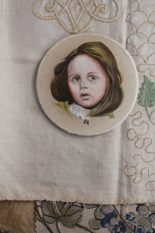Old Miniature Portrait - one