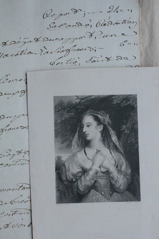 Portrait & Parchment - Helen