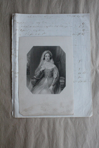 Portrait & Parchment - Queen Catherine