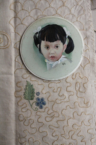 Old Miniature Portrait - two