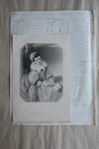 Portrait & Parchment - Princess of France