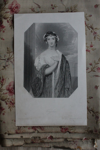 Paper Portrait - Virgilia