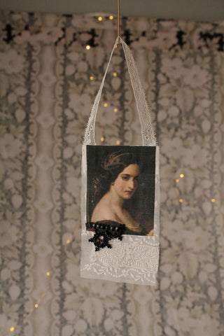 Romanticism Portrait - Hand Made Decoration - twenty